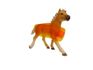 Veulen Glitter Orange