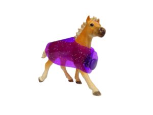 Veulen Glitter Purple